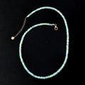 Certified & Appraised Luxoro 14K Yellow Gold AAA Ethiopian Welo Opal Beaded Graduation Necklace 18 Inches with 2 Inch Extender 40.00 ctw - Sticky add to cart bar