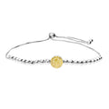Doorbuster Yellow Diamond (IR) Bolo Bracelet in Platinum Over Sterling Silver 0.25 ctw - Sticky add to cart bar