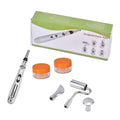 Massage Pen with 5 Interchangeable Heads and 2 Gel Container Without Gel (1xAA Battery Not Included) - Sticky add to cart bar