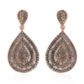 Doorbuster Diamond Earrings in Platinum Over Sterling Silver 2.00 ctw - Sticky add to cart bar