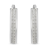Sterling Silver Hoop Earrings (2.30 g)