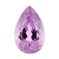 Certified & Appraised AAAA Patroke Kunzite (Pear Free Size) 10.00 ctw - Sticky add to cart bar