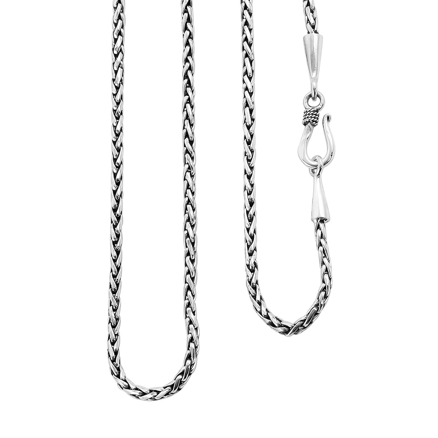 Bali Legacy Sterling Silver Tulang Naga Necklace 30 Inches 22.10 Grams