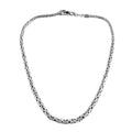 Bali Legacy Sterling Silver Borobudur Necklace 18 Inches 76.20 Grams - Sticky add to cart bar