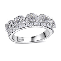 Modani F VS1 Diamond 1.65 ctw Ring in 950 Platinum