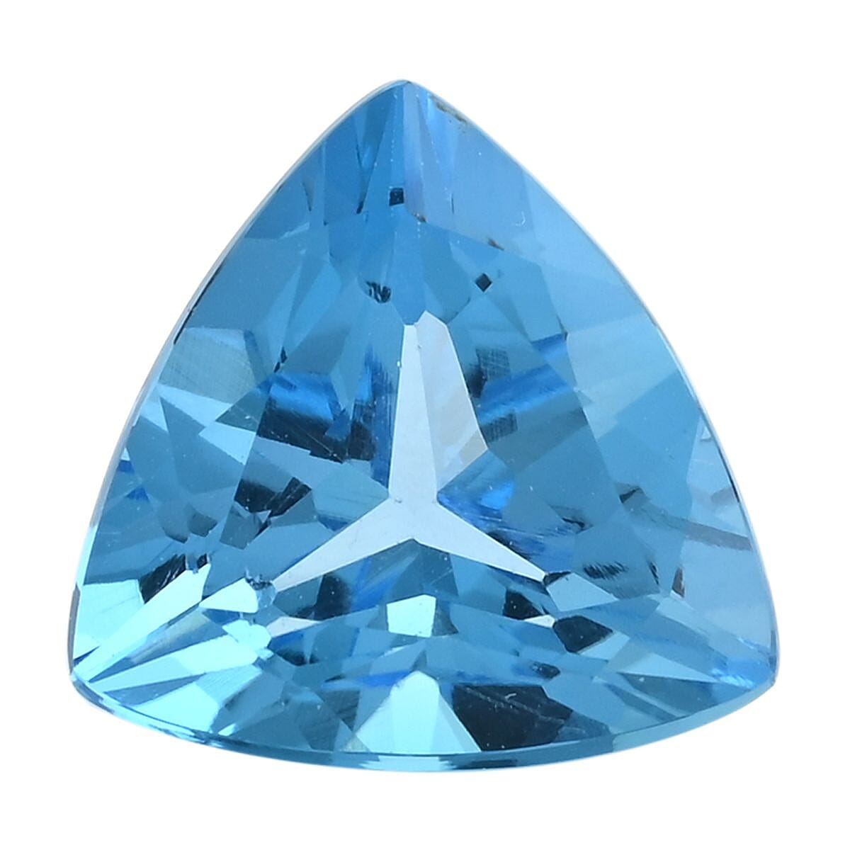 AAAA Swiss Blue Topaz (Trl 12 mm)