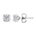 14K White Gold Diamond I2-I3 Stud Earrings 0.50 ctw - Sticky add to cart bar
