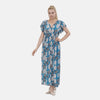Teal Daisy Flower Print
