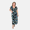 Blue Brushstroke Print