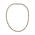 TLV Multi-Tourmaline Necklace (18 Inches) in Platinum Over Sterling Silver 20.25 ctw - Sticky add to cart bar