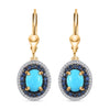Sleeping Beauty Turquoise & Ceylon Blue Sapphire