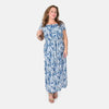 Blue Floral Print