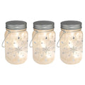 Lumabase Set of 3 Mason Jars Filled with String Lights - Sticky add to cart bar