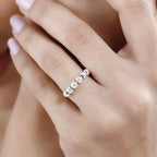 Sterling Silver Beaded Ring (Size 10.0) 3.35 Grams