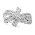 Diamond Crossover Ring - Sticky add to cart bar