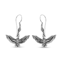 Bali Legacy Sterling Silver Dragon Earrings (7.45 g)