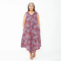 Tamsy, 100% Polyester Printed Jumpsuit, Back Zipper Closure, Wide Leg - Sticky add to cart bar