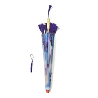 Red Color Floral Pattern Umbrella (32")