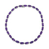 Amethyst in Oval