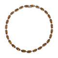 TLV African Amethyst (Ovl) Necklace (18 Inches) in Platinum Over Sterling Silver 96.65 ctw - Sticky add to cart bar