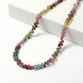 Certified & Appraised Iliana 18K Yellow Gold AAA Multi-Tourmaline Beaded Necklace (18 Inches) with 2 Inch Extender 60.00 ctw - Sticky add to cart bar