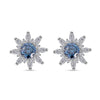 Blue Moissanite