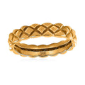 24K Yellow Gold Electroform Cross Ring (Size 10.0) (1.50 g) - Sticky add to cart bar