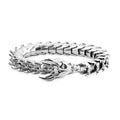 Bali Legacy Sterling Silver Dragon Bracelet (6.50 In) 59 Grams - Sticky add to cart bar