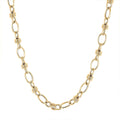 Italian 10K Yellow Gold 8.3mm Rolling Rolo Necklace 18-20 Inches 8.8 Grams - Sticky add to cart bar