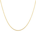 14K Yellow Gold 1.5mm Rope Chain Necklace 22 Inches 1.60 Grams - Sticky add to cart bar