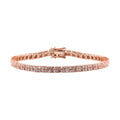 Luxoro Natural Pink Diamond I3 2.00 ctw Linking Bracelet in 10K Rose Gold (7.25 In) 11.10 Grams - Sticky add to cart bar