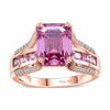 Pink Moissanite