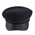 Black Color Beret Hat - (Diameter 56-58cm and Height -2.75") - Sticky add to cart bar