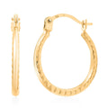 14K YG Hoop Earrings 0.36 Grams - Sticky add to cart bar