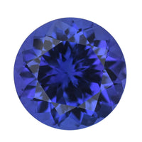 Certified & Appraised AAAA Tanzanite Set of 2 (Rnd 6 mm) 2.00 ctw