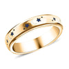 Blue Star in Yellow