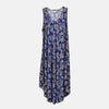 Blue Floral Print