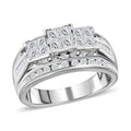 10K White Gold Diamond G-H I2 Ring (Size 10.0) 5.10 Grams 1.00 ctw - Sticky add to cart bar