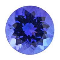 AAAA Tanzanite (Rnd 6 mm) 1.00 ctw