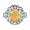 Niassa Ruby (FF) and White Topaz Ring in Platinum Over Sterling Silver (Size 7.0) 9.35 ctw - Sticky add to cart bar