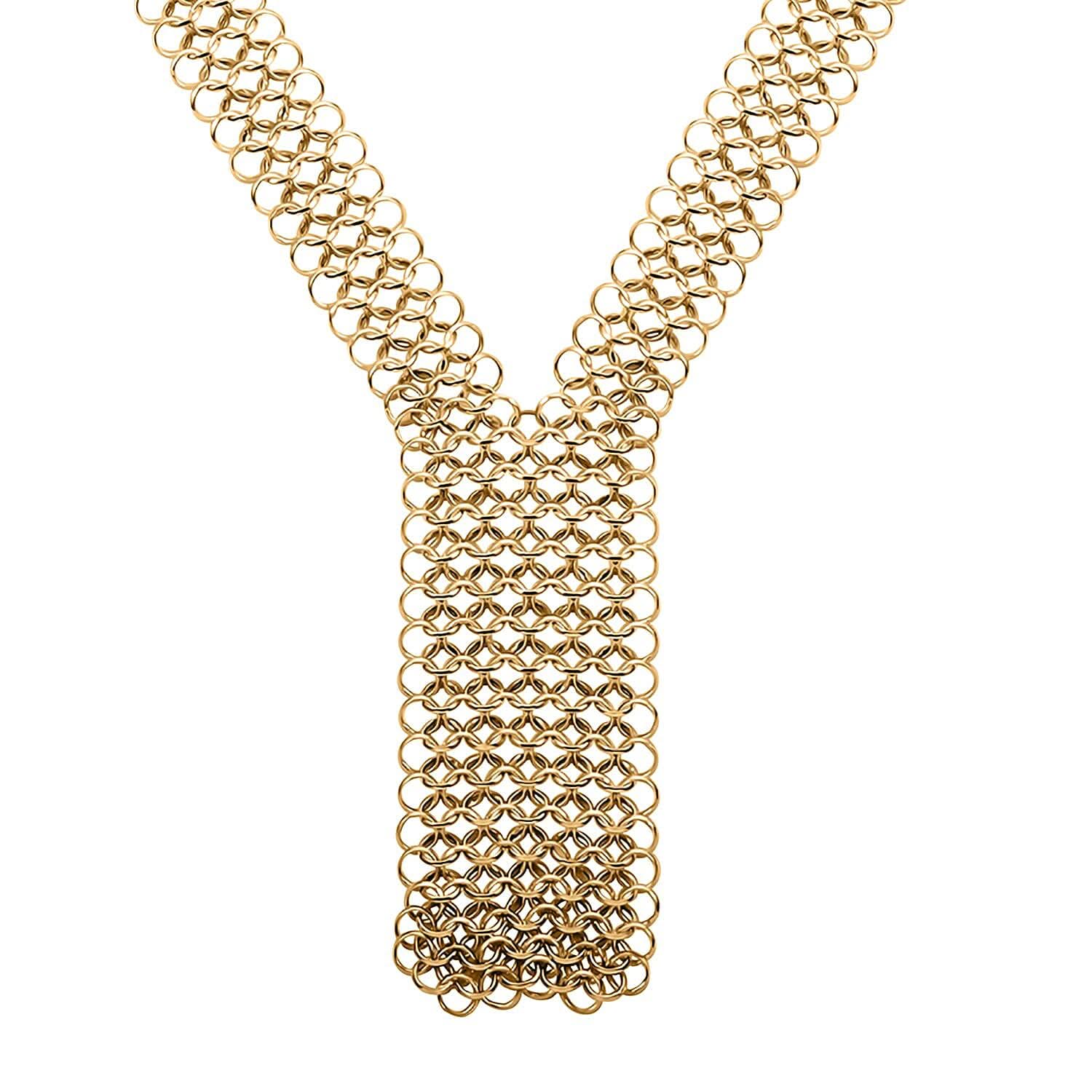 Cascata Di Bolle Italian 10K Yellow Gold Necklace 18-20 Inches 20.05 Grams