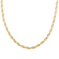 Prezioso Torchon Italian 10K Yellow Gold Necklace 20 Inches 11.10 Grams