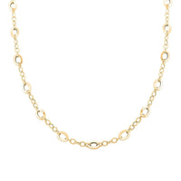 Preziosa Italian 14K Yellow Gold Chain Necklace 18-20 Inches 4.04 Grams