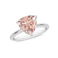 Marropino Morganite Minimalist Ring - Sticky add to cart bar