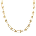Nodo D'Amore Italian 10K Yellow Gold Necklace 18-20 Inches 12.63 Grams - Sticky add to cart bar