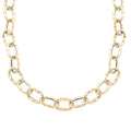 Roma Italian 10K Yellow Gold 13.7mm Chain Necklace 18-20 Inches 12.65 Grams - Sticky add to cart bar