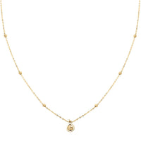 Ciondolo Italian Chain Necklace in 10K Yellow Gold 1.10 Grams 18-20 Inches