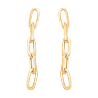 Cinque Terre Italian 10K Yellow Gold Earrings 1.88 Grams