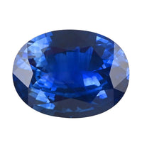 Certified and Appraised AAAA Ceylon Blue Sapphire (Oval Free Size) 1.00 ctw