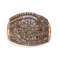 Natural Champagne Diamond Ring - Sticky add to cart bar